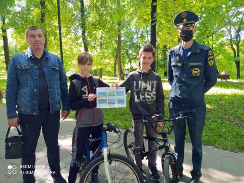 Патрулирование лесопарковых зон ЮВАО совместно с добровольными пожарными